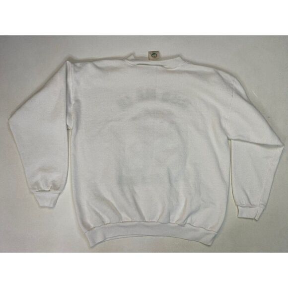 VINTAGE Bear Hug Me In Florida Holiday Crewneck Sweatshirt Men Large 90s - Picture 6 of 9